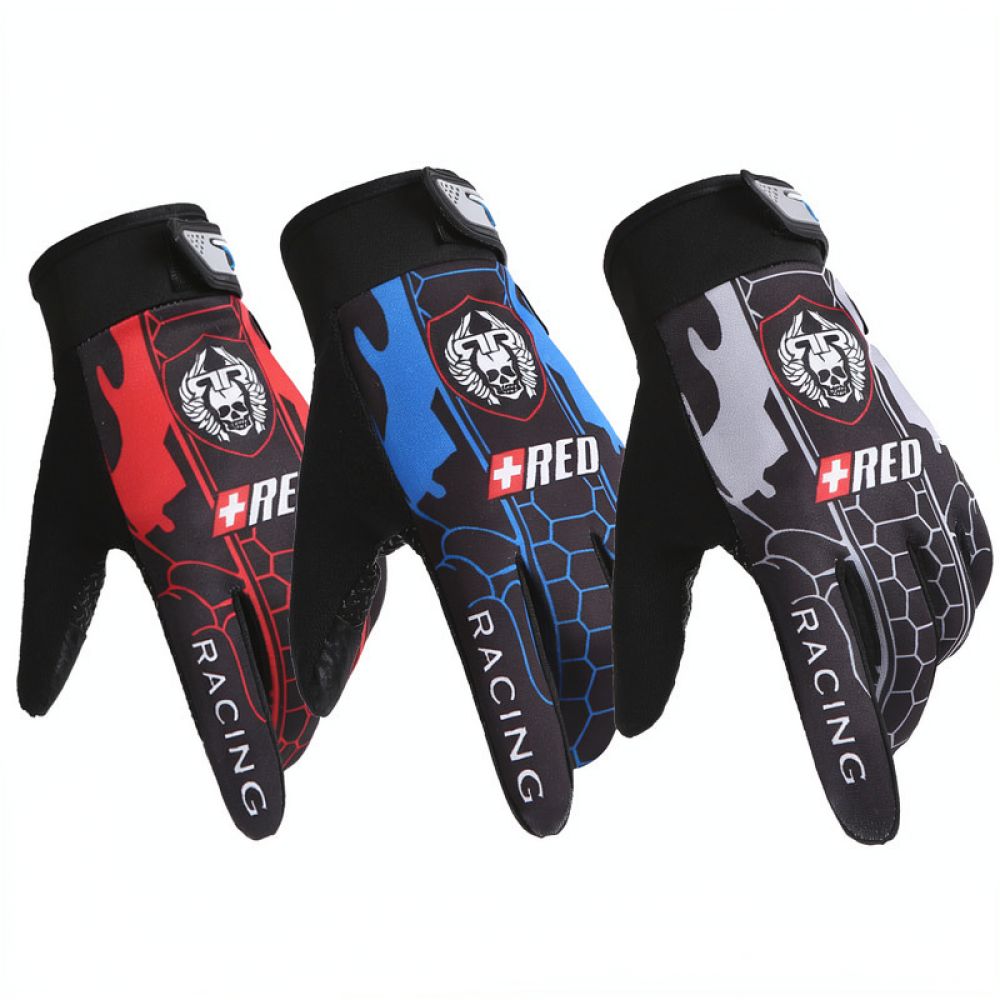 Cycling Gear And Equipment - Unisex-Fahrradhandschuhe mit Touchscreen-Funktion, rutschfest, atmungsaktiv, Outdoor-Sportausrüstung